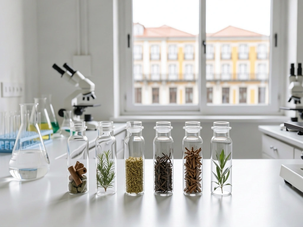 Laboratório de extratos naturais